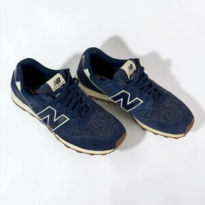 New Balance 996 Women's Navy Suede Running Sneakers Size 6.5 WR996TC Retro